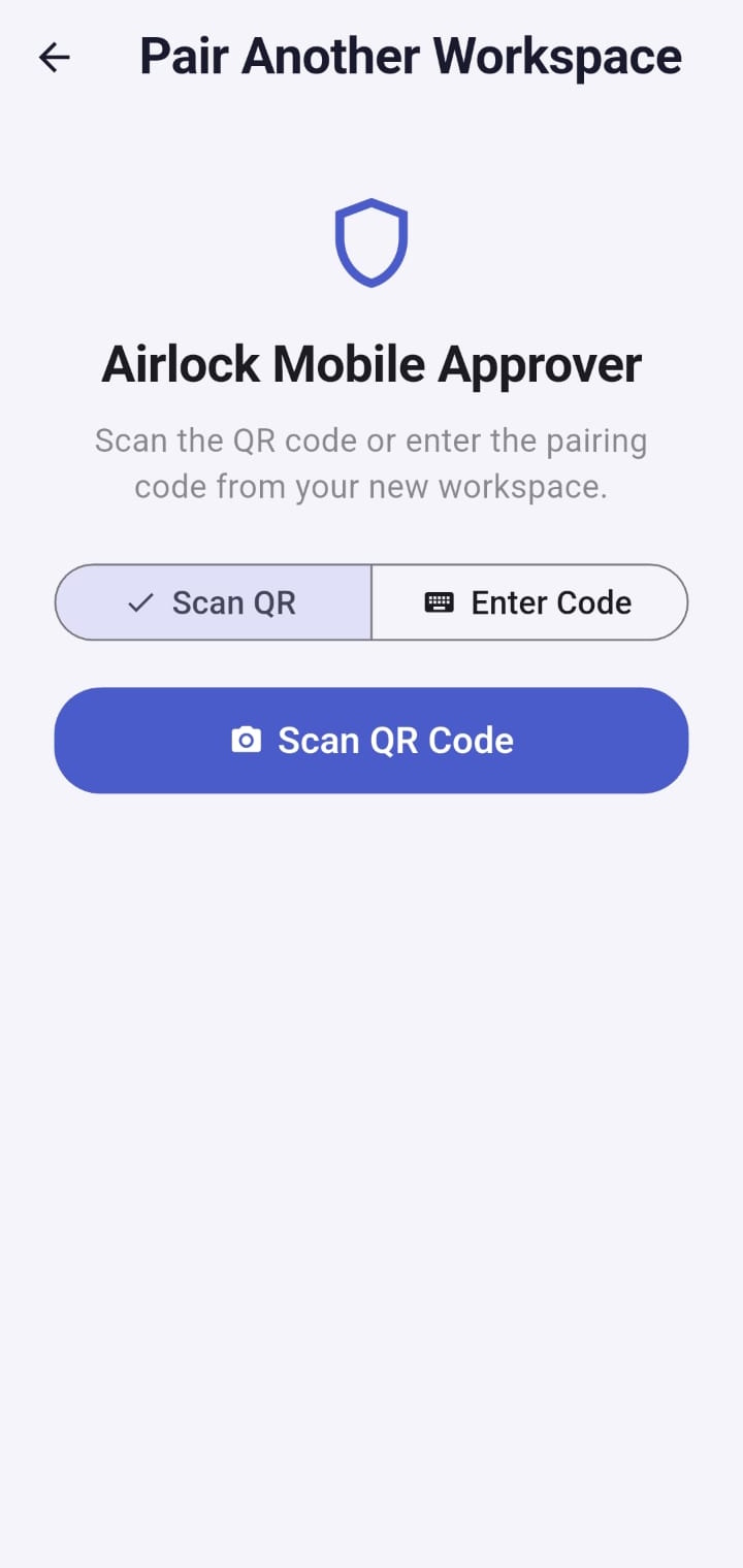 Airlock — Workspace Pairing